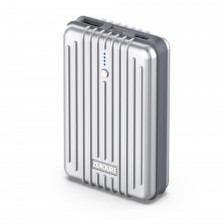 باور بنك زندور - فضي - 10000 مللي أمبير